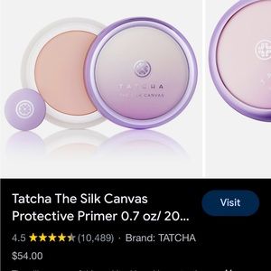 Tatcha primer “the silk canvas” -very lightly used
